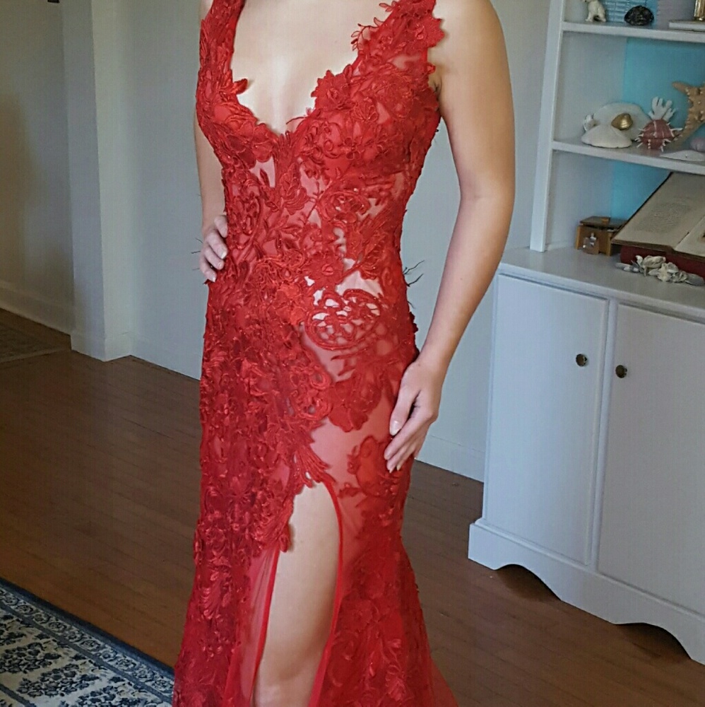 Custom Juan Carlos Evening Gown